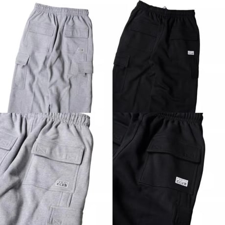 Pro Club Heavyweight Fleece Cargo Pants Black