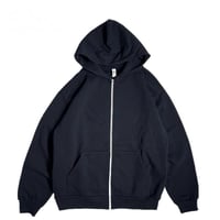 Los Angeles Apparel 14oz Heavy Fleece Full Zip Hoodie Navy