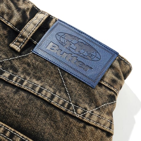 BUTTER GOODS Bronco Denim Jeans - Brown