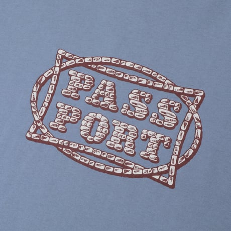 Pass~Port Stone Circle Tee - Washed Out Blue