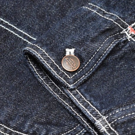 Dickies Denim Blanket Lined Chore Coat - Rinsed Indigo