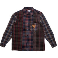 Hoddle Patchwork Flannel OD L/S Shirt
