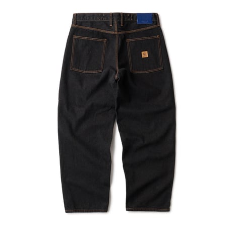 HELLRAZOR Baggy Denim Pants - One Wash  Black