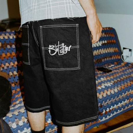 BUTTER GOODS Scribble Denim Shorts