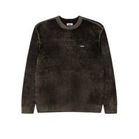 Obey Spray Effect Sweater - Black Multl