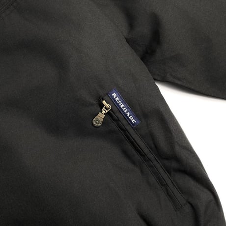 Renegade Sports Padded Nylon Lined Derby Jacket Black