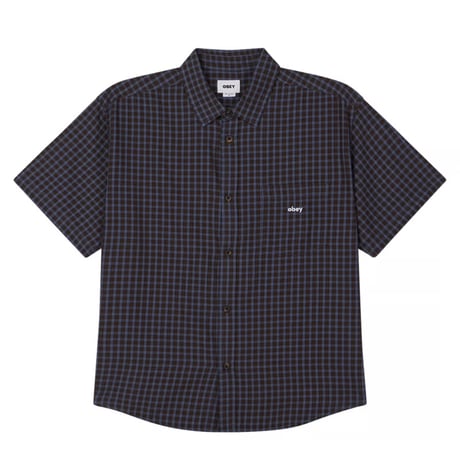 OBEY Bigwing Otis Woven Shirtn - Blue