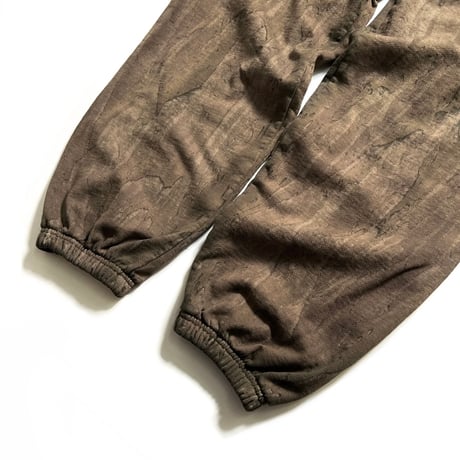 Los Angeles Apparel HF04DD 14oz Heavy Fleece Pants - Drip Dye Olive