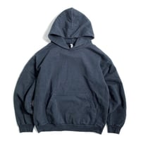 Los Angeles Apparel 14oz Garment Dye Heavy Fleece Hoodie Dolphin Blue