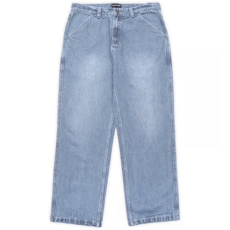 Pass~Port Workers Club Jean Pant - Faded Washed Light Indigo