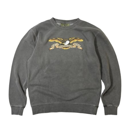 Anti Hero Eagle Premium Crewneck Sweatshirts Pigment Black