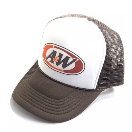 Trucker Hat A&W Root Beer Brown/White