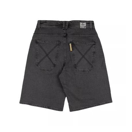 Homeboy x-tra Monster Denim Shorts - Washed Grey