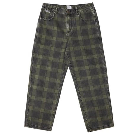 Hoddle Ranger Jeans - Plaid Green