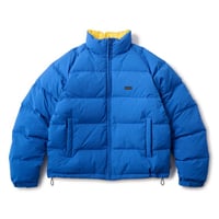 Hellrazor Ripstop Reversible Down Jacket - Blue/Yellow