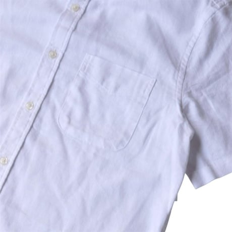 Old Navy S/S Linen Shirts - White