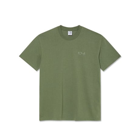 Polar Skate Contrast Stroke Logo - Moss Green