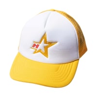 Hellrazor Star Trucker Cap - Yellow