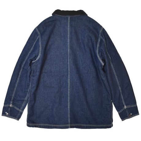 Dickies Denim Blanket Lined Chore Coat - Rinsed Indigo