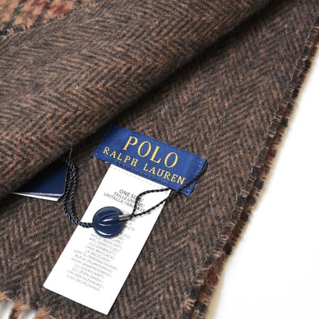 Polo Ralph Lauren Reversible Wool Scarf - Brown