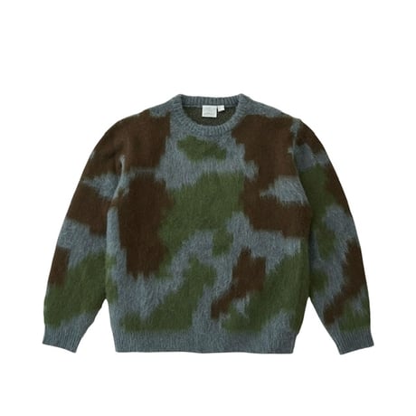Gramicci Mohair Sweater - Jungle Digi Camo