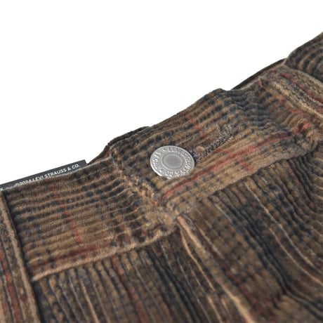 Levi's 578 Baggy Cord - Mtt Plaid