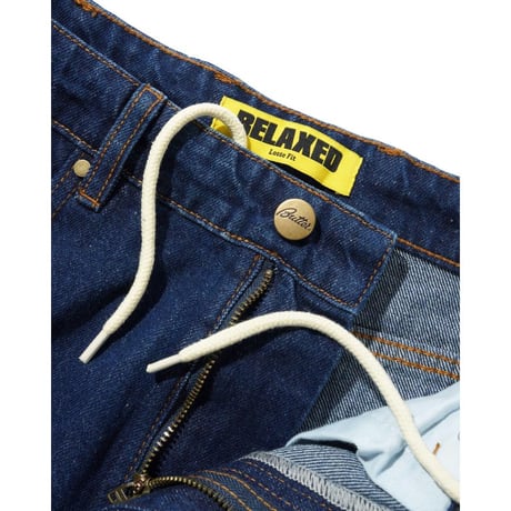 BUTTERGOODS Relaxed Denim Jeans - Dark Indigo