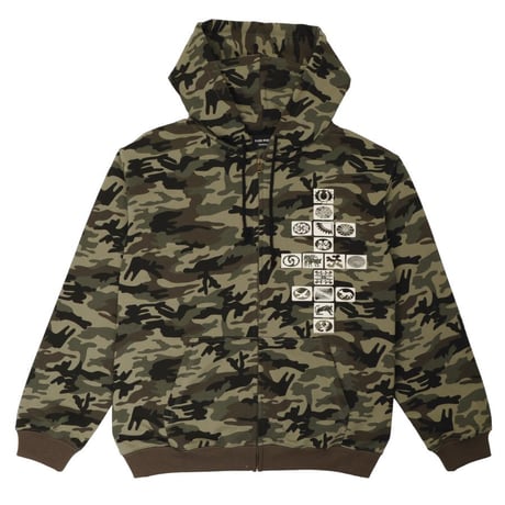 Pass~Port Kollaasi Zlp Hoodie - Woodland