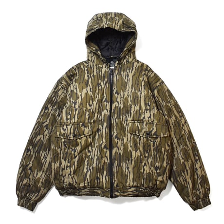 World Famous Sports MCJ101-500 Cotton Insulated Hood Jacket Mossy Oak Bottomland