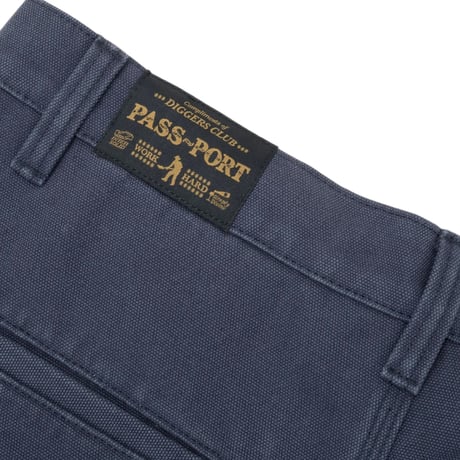 Passport Double Knee Diggers Club Pant Navy
