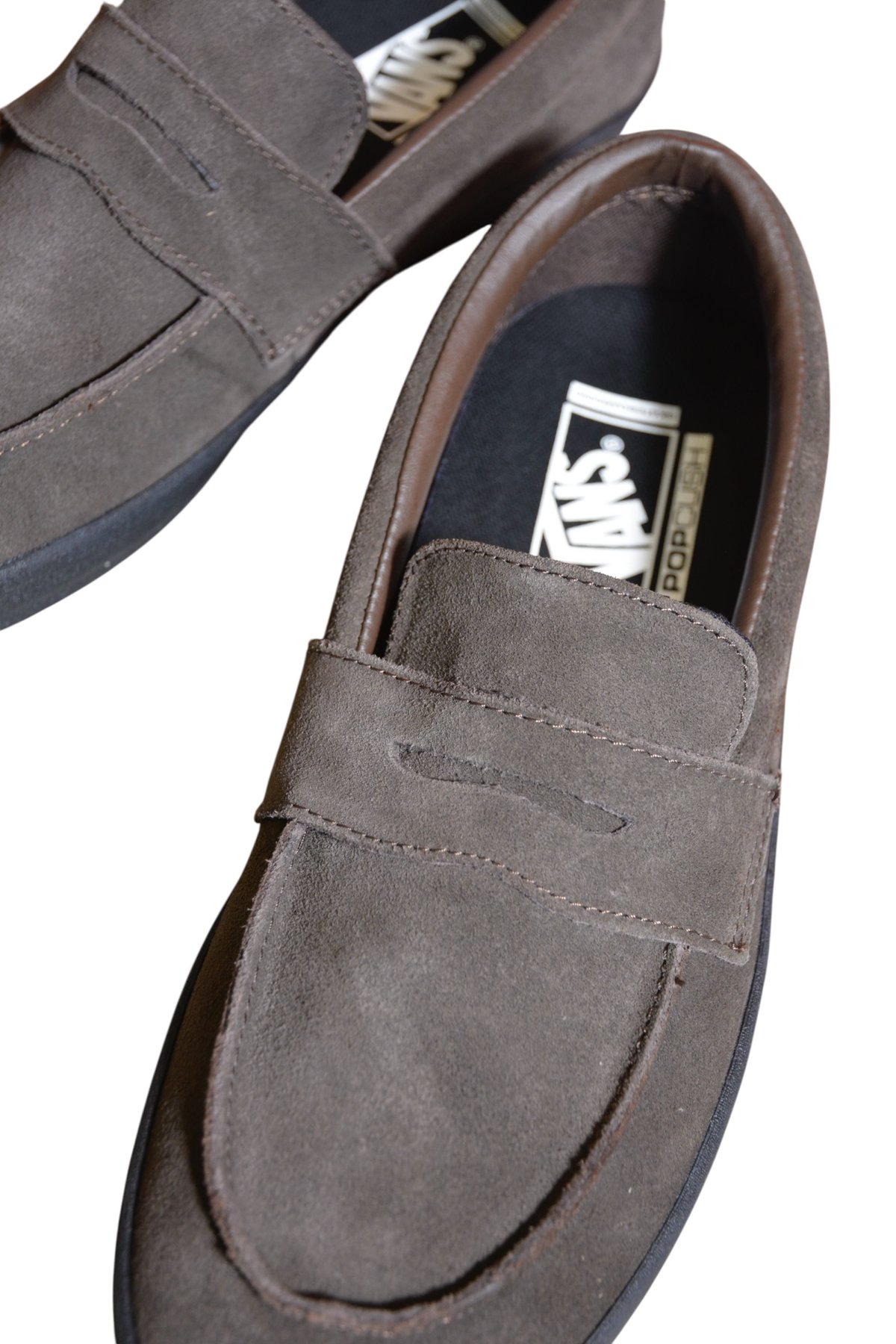 vans skate loafer suede 27cmスエードプロモデル 茶色 vans skate loafer suede 27cmスエードプロモデル 茶色 Vans