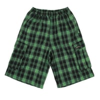 YARDSALE SHORELINE PLAID SHORTS - Green