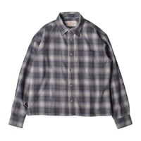 Free Planet Plaid Flannel Shirts - Light Blue Multi