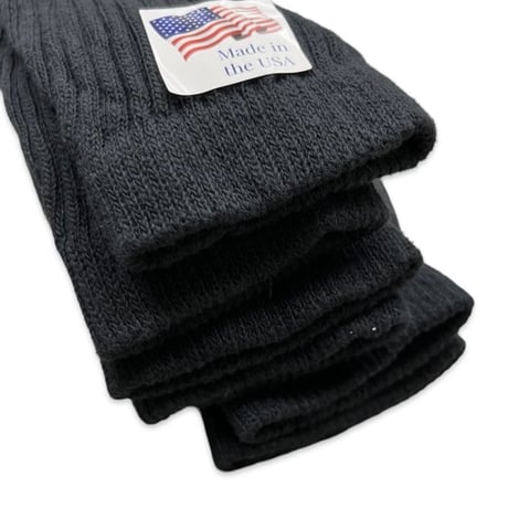 The Railroad Sock 3pack Crew Socks [3PWHT/BLK]