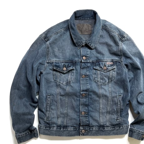 Calvin Klein Classic Trucker Jacket Overdyed Blueblack