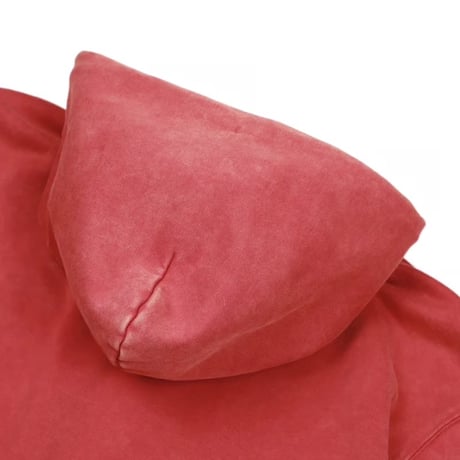 Yardsale Raw Edge Hood - Red
