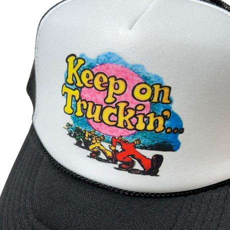 Trucker Hat Keep On Truckin’ Black