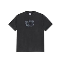 Polar Skate Co. Metal Logo Tee - Silver Black