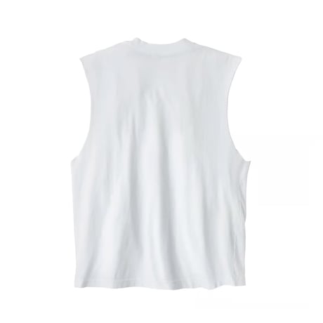 Los Angeles Apparel 6.5oz Garment Dye Sleeveless Tee [1865GD] - White