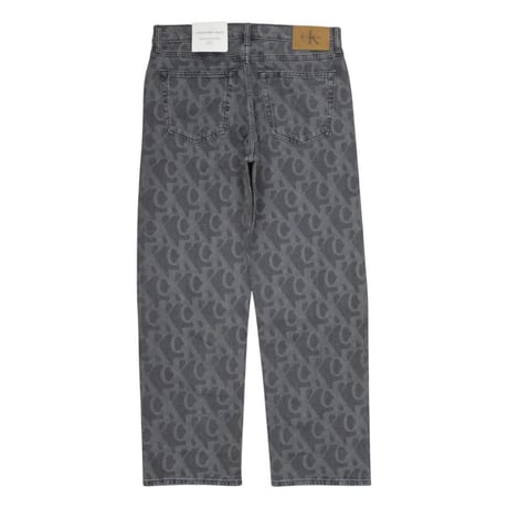 Calvin Klein 90s straight Denim Pants - Grey