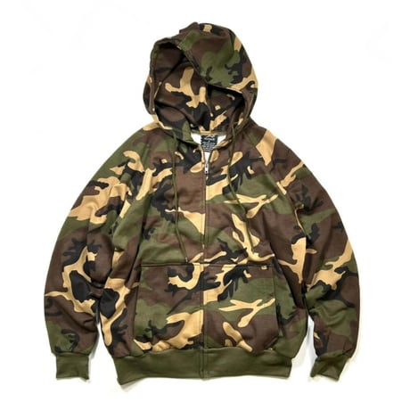 Rothco Thermal Lined Full-Zip Hoodie - Woodland Camo