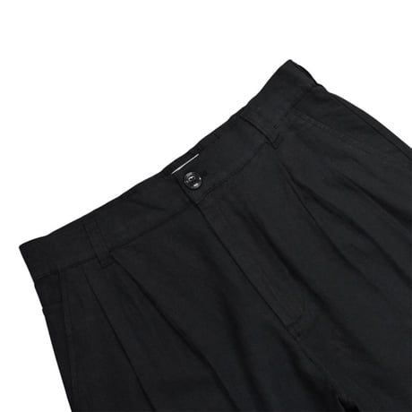 OBEY Foster Plated Linen Pants - Black