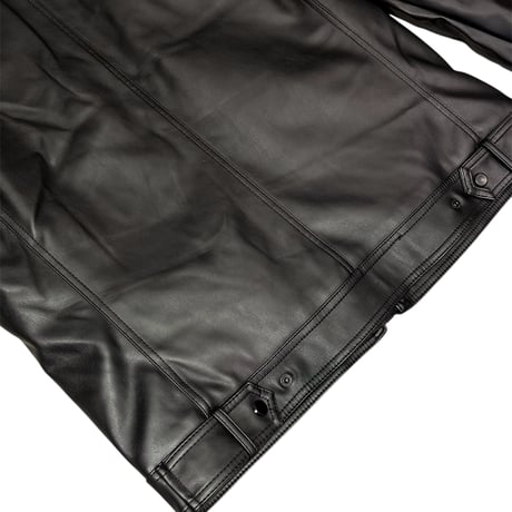 Calvin Klein Pu Jacket - Black