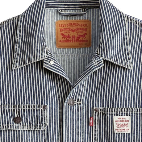 Levi's Sunrise Trucker - Aged RR Stripe