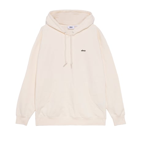 OBEY Dalmation Pullover Hoodie Unbleached