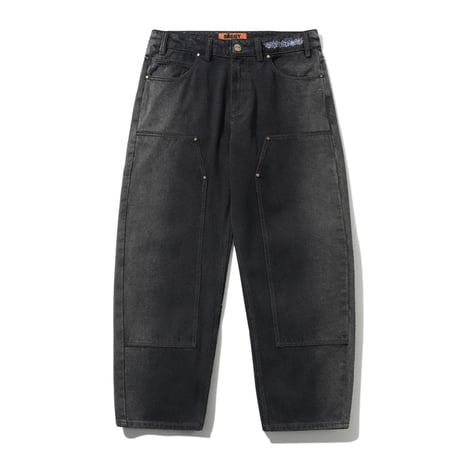 BUTTER GOODS Bronco Denim Jeans - Washed Black