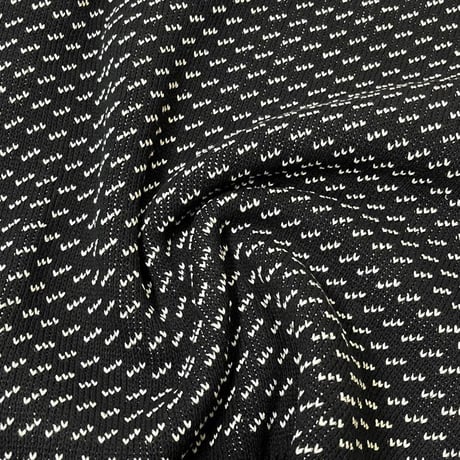 Binghamton Knitting Company Fleck Pullover Knit Sweater BlackｘNatural