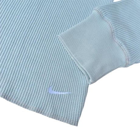 US NIKE L/S Heavyweight Waffle Top - Blue