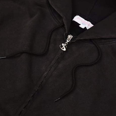 Yardsale Raw Edge Hood - Black