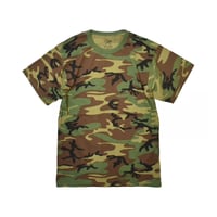 ROTHCO S/S Camo T-Shirt - Woodland Camo